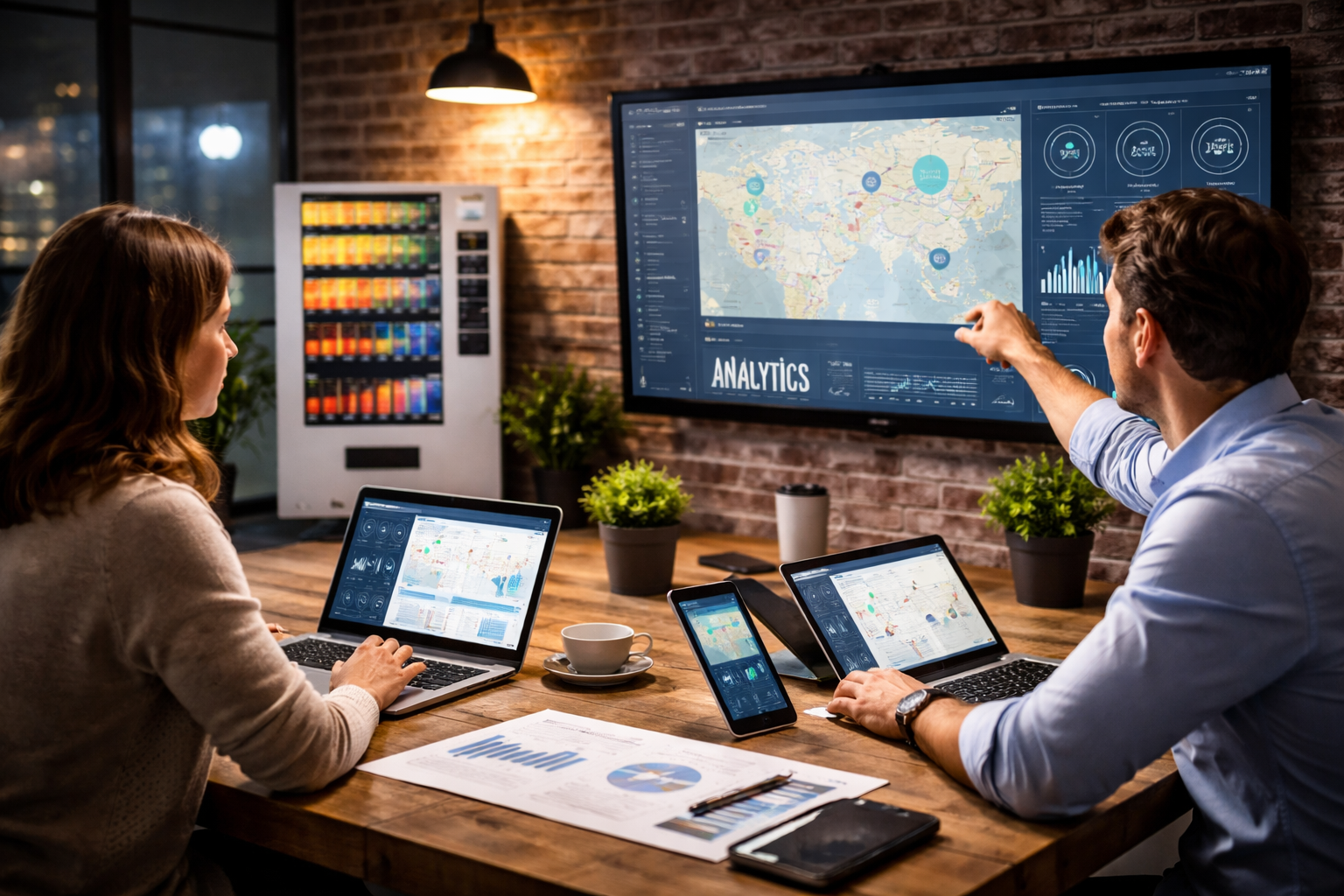 Qué datos debes analizar en tu negocio vending 2026