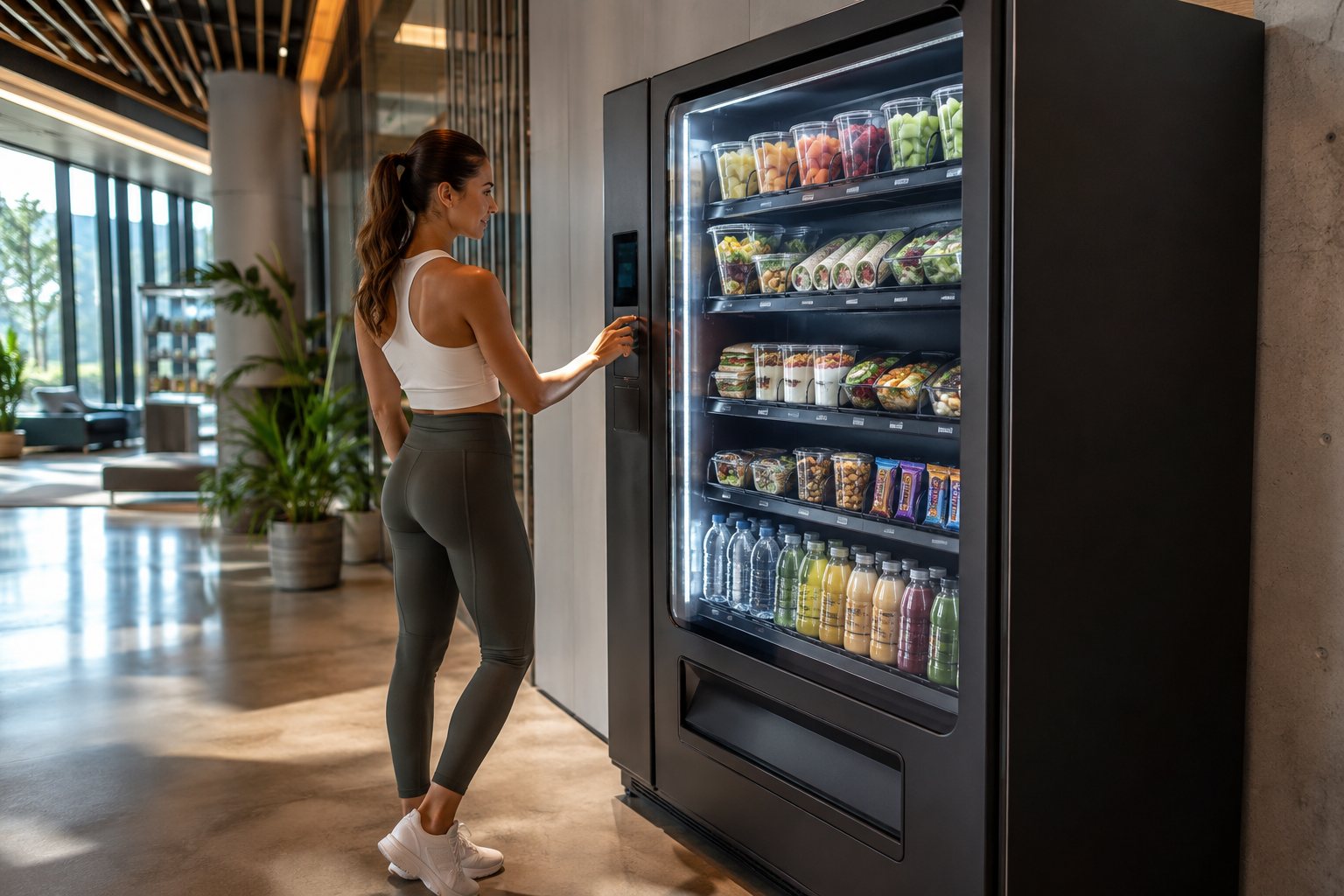 Vending saludable: qué es y por qué su demanda